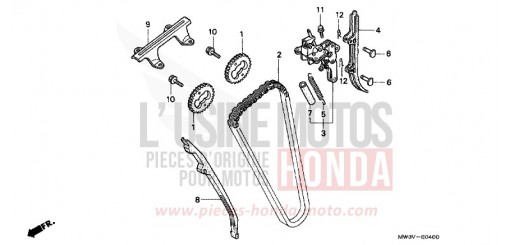 CHAINE A CAMES CB750F2V de 1997